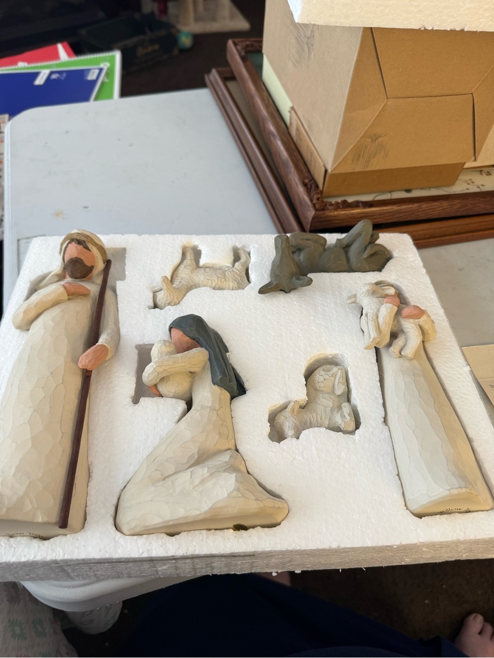 Willow Tree Hand-Painted Nativity Set - Picture 2 of 8